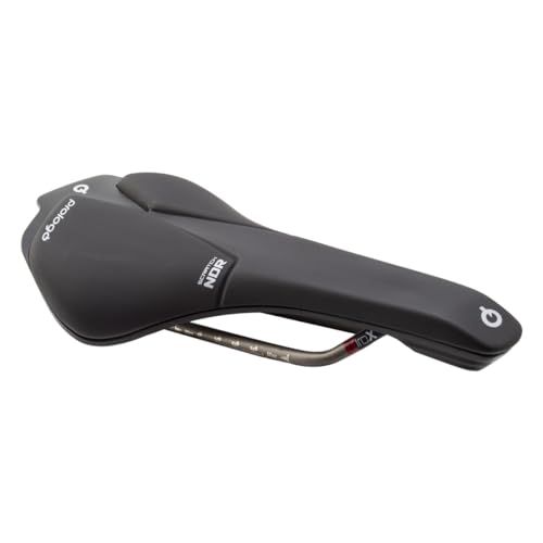 Prologo Uniseks racefietszadel voor volwassenen, zwart, 250 x 140 mm