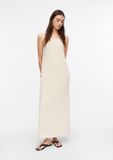 comma Jurk lichtbeige