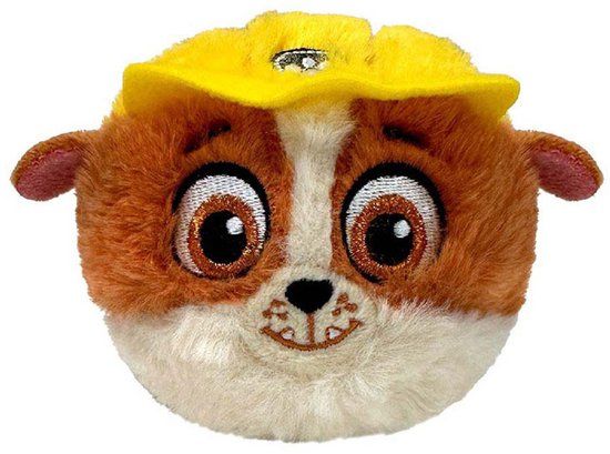 Ty Beanie Bouncers Knuffel Paw Patrol Rubble