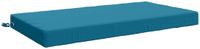 vidaXL - Zitkussen - SOEST - 100% Polyester - Lichtblauw - 120 x 60 x 10 cm