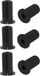 BeiJingLiangPinJiaZuoKeJiWenHuaFaZhanYouXianGongSi Passe-câbles - Passe-murs Silicone - Protection de câble extérieur - Antidérapant étanche - 6 pièces 19mm - Noir