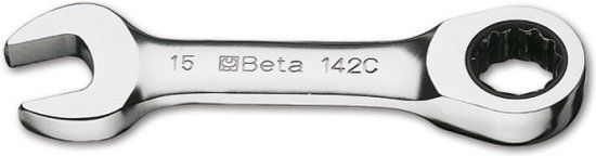 Beta 142C - Omschakelbare ratelringsteeksleutels - recht kort model