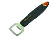 Fackelmann Flessenopener Soft 16 cm Grijs/Oranje/Zilver Roestvrij Staal