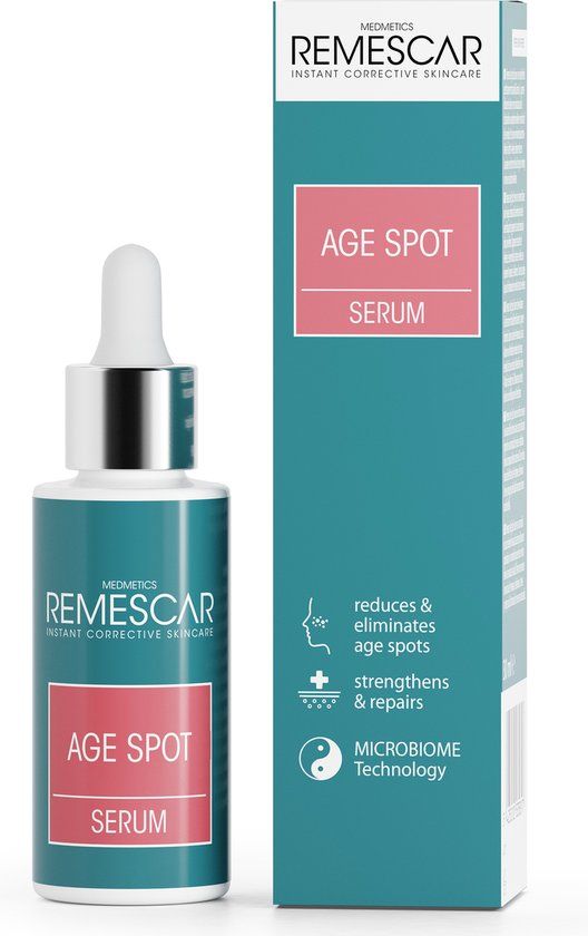 Remescar Age Spot Serum - 30ml - Vermindert Ouderdomsvlekken - Dermatologisch Getest