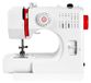 Machine à coudre, 14 points, portable, électrique, avec pédale, blanc