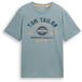 Tom Tailor - T-shirt met logoprint - Maat XXXL - grey mint