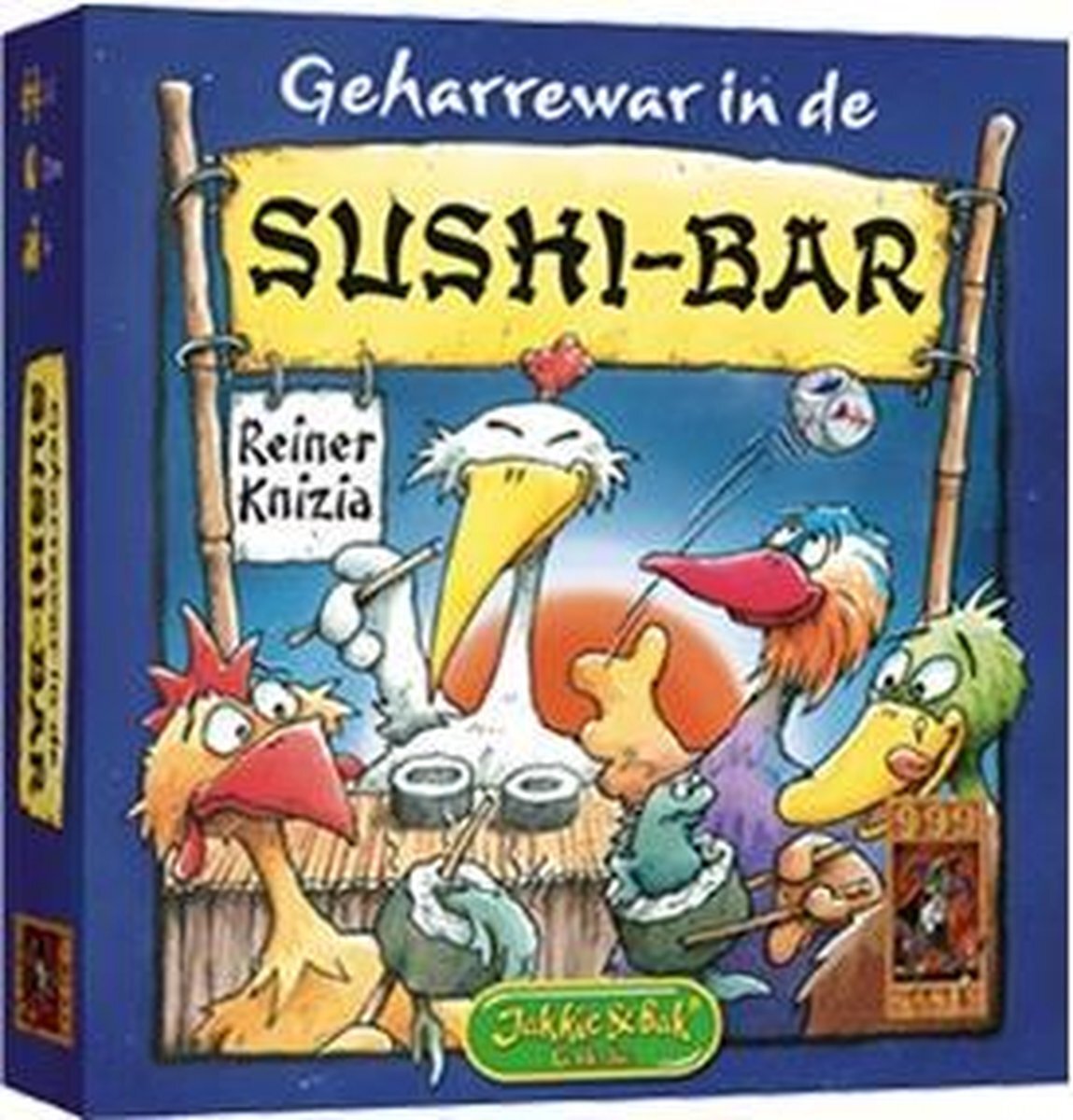 999 Games Geharrewar in de Sushibar - Gezelschapsspel