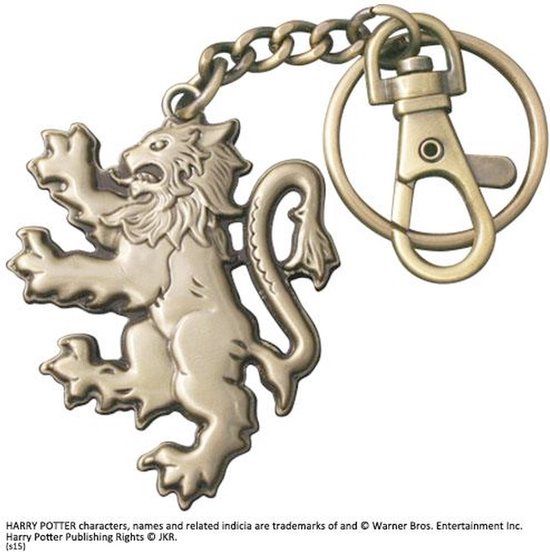 The Noble Collection Harry Potter Gryffindor Keychain 7 cm Bronze