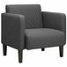 vidaXL Fauteuil met armleuningen 54 cm corduroy stof donkergrijs