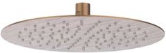 IVY Hoofddouche Slim 25 cm - Eco-air - Geborsteld Mat Koper