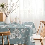 MARTINA HOME Tafelkleed Daniela turquoise, 100 x 140 cm