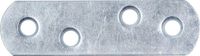 Alberts 837884 verbindingsplaat | met afgeronde uiteinden | elektrolytisch blauw verzinkt | 57 x 16 mm | set van 100