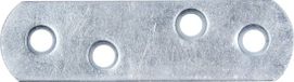 Alberts 837884 verbindingsplaat | met afgeronde uiteinden | elektrolytisch blauw verzinkt | 57 x 16 mm | set van 100