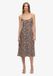 Superdry Cami midi-jurk met knoopsluiting en print - Dames - Jurken