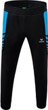 Erima Six Wings Worker Broek Dames - Curaçao / Zwart | Maat: 34