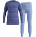 Odlo Long Active Warm Éco Manches Longues Ensemble de Sous-vêtements Bleu 4 Ans Enfants