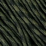 Knivesandtools Corde paracorde type III, camouflage sombre, 100 pi
