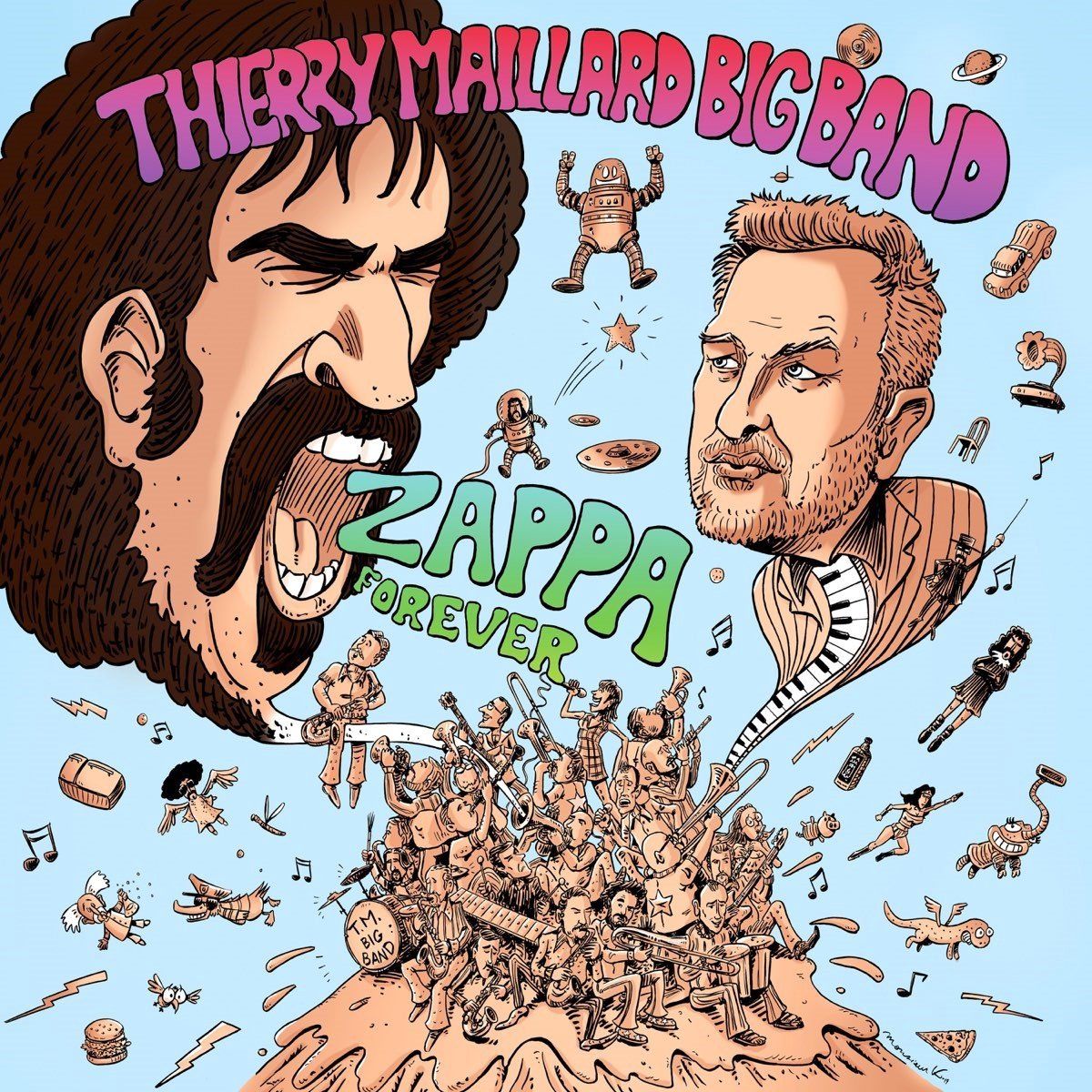 OUTHERE Thierry Maillard Big Band - Zappa Forever (2 CD)