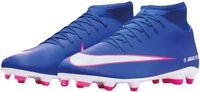 Nike Mercurial Superfly 10 Club FG/MG Voetbalschoenen Heren Blauw - Wit