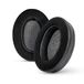 BRAINWAVZ Hybride Memory Foam Earpad - Zwart PU/Velours - Geschikt voor Grote Over The Ear Hoofdtelefoons
