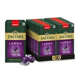 Jacobs Lungo Intenso Koffiecapsules, intensiteit 8/12, 10 x 10 dranken, Nespresso* compatibele koffiecapsules, 100 capsules