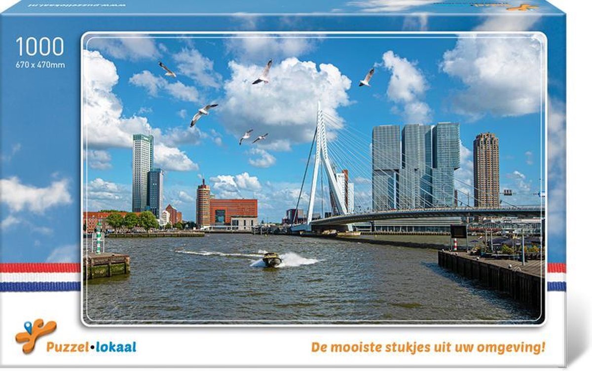 Puzzellokaal Puzzels - Kop van Zuid - Rotterdam - Legpuzzel - 1000 stukjes