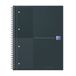 Oxford International schrijfblok & schrift A4+ 80 vel Zwart
