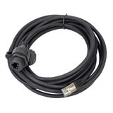 PNI CP-HP65 microfoonkabel, compatibel met PNI HP 55 en HP 65 radiostations, lengte 200 cm.