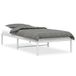 VidaXL Bedframe Metaal Wit 90x190 cm