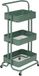 5Five Trolley - groen - 3 laags - 45 x 36 x 86 cm - mesh metaal
