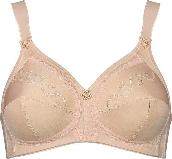 Triumph - Doreen+Cotton 01 N - SKIN - Vrouwen - Maat D115 - Beugelloze bh