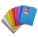 Clairefontaine 386601C Koverbook spiraal schrift - 24 x 32 cm - 160 uitneembare pagina‘s kleine ruitjes met kantlijn - wit papier 90 g - willekeurige kleur polypro cover