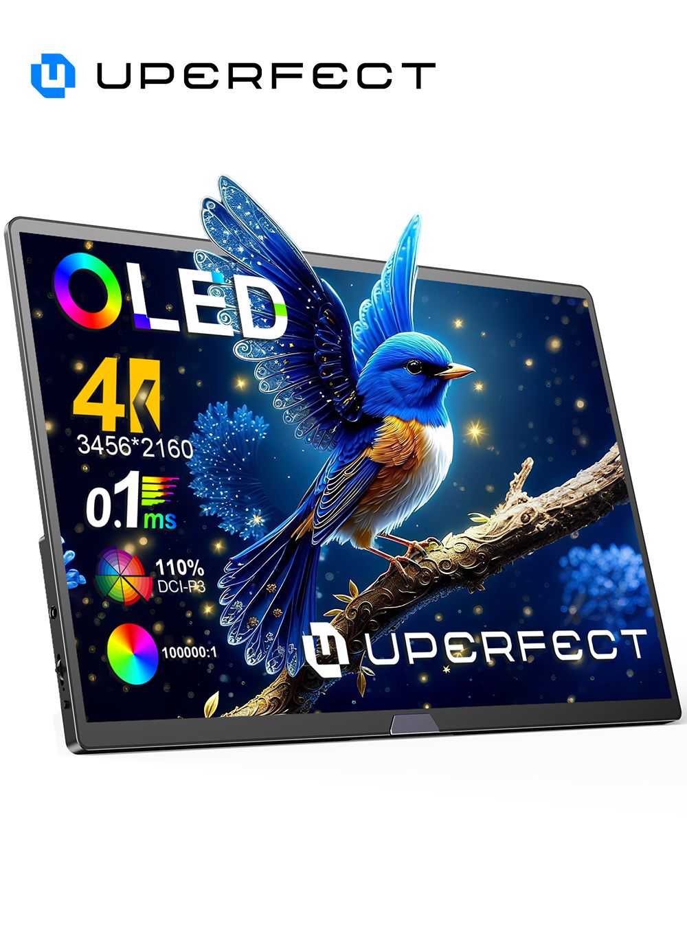 UPERFECT 4K OLED draagbare monitor 15,6' UHD 60Hz