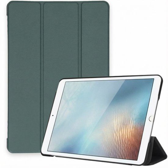 imoshion Tablet Hoes - Geschikt voor Apple iPad Mini 5 (2019) / Mini 4 (2015) - Trifold Bookcase - Donkergroen