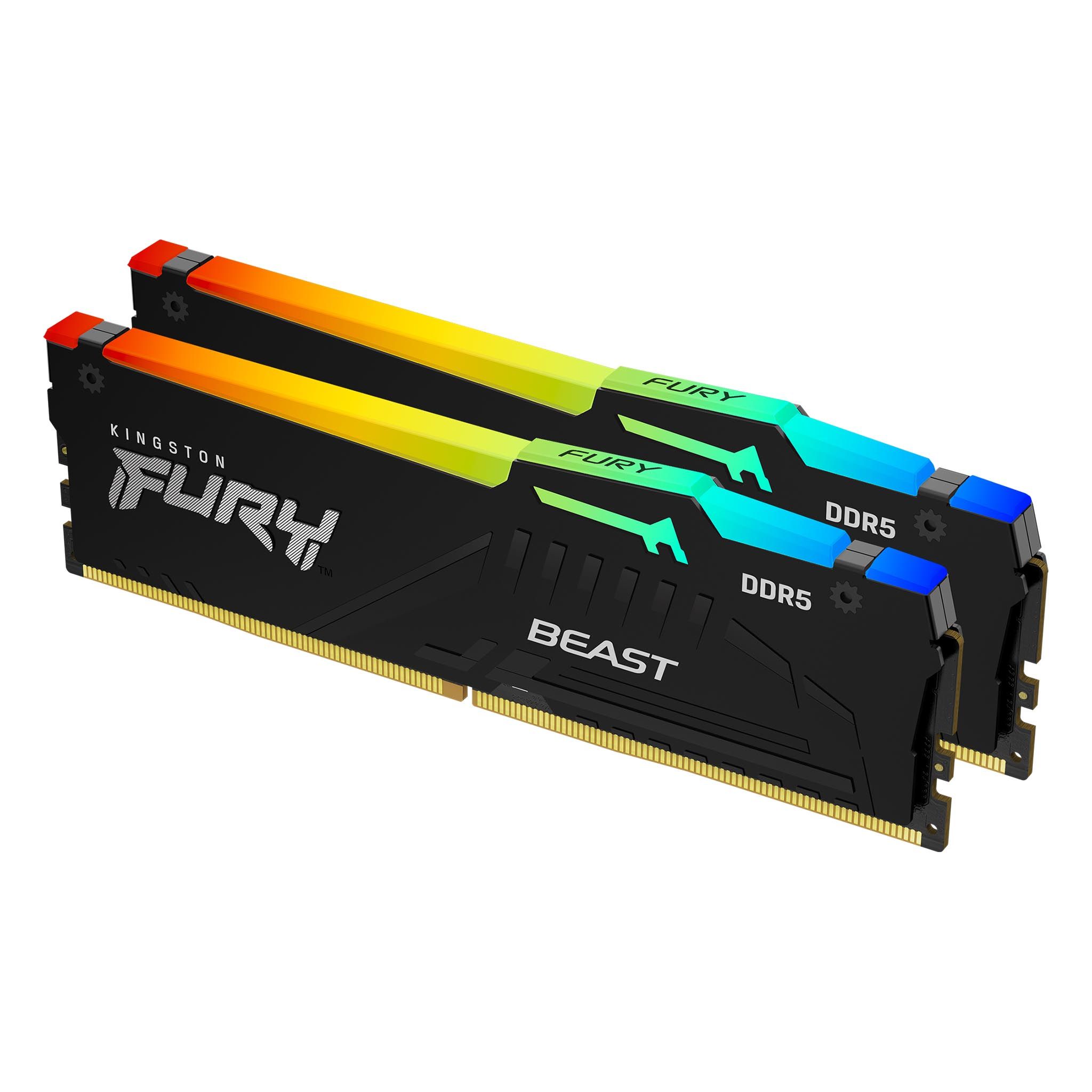Kingston Technology Kingston FURY Beast RGB - DDR5 - 64GB (2x32GB) 5600MHz - PC/Server Memory
