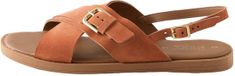 Next - Dames - Forever Comfort® sandalen met gespdetail en hielbandje - Oranje