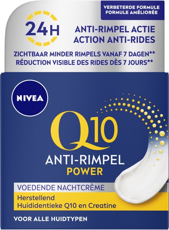 Nivea Nivea Q10 Plus Anti-Rimpel Nachtcreme