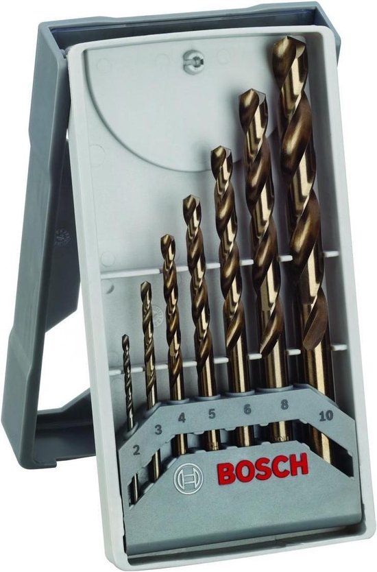 Bosch Mini X-Line Pro HSS-Co Metaalboren Set - 7-Delig