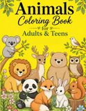 Animals Coloring Book for Adults & Teens