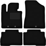 Wielganizator WLG-CARLUX - Autovloermatten - Zwart - Welkomat Kia Sorento II FL (2012-2014)
