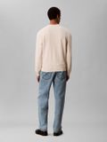 Calvin Klein Trui Ls Eu 350 Terry Monog Lv04rc296g Chalk Mannen Maat - L
