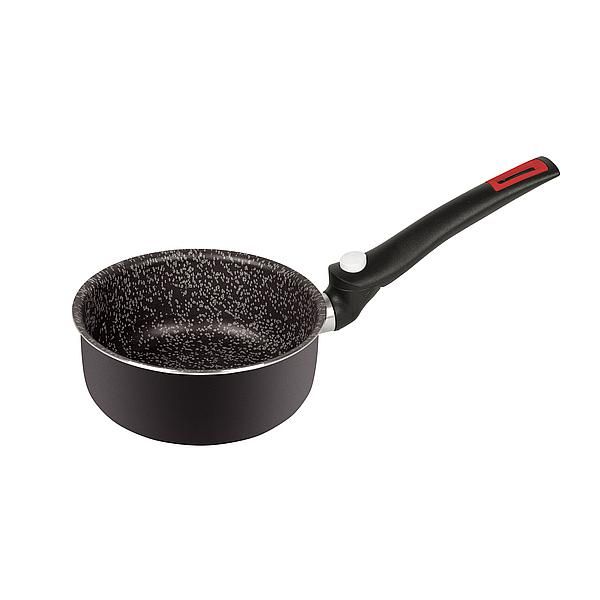 Bo-Camp Steelpan - Zwart - Ø 16 cm - Aluminium - Met anti-aanbaklaag