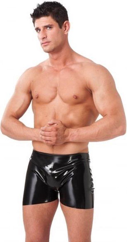 Rimba Latex Boxershort - Zwart - XL - Mannen