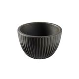 APS 85338 Lineo set van 6 sauskommen melamine antraciet Ø 6 cm hoogte 3,5 cm 30 ml