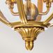 Feiss LED Kroonluchter | 3X E14 Max 60W | Dimbaar | Burnished Brass