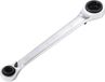 TOOLCRAFT Clé à anneaux double à cliquet Largeur de clé (métrique) 10 - 19 mm