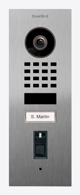 DoorBird D1101FV Fingerprint Flush-mount IP Video Door Station