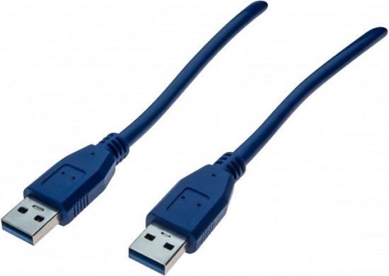 Ex&&&c EXC 532477 USB-kabel 2 m USB 3.2 Gen 2 (3.1 Gen 2) USB A Blauw