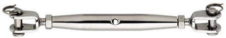 Merkloos / Sans marque Duovorm B.V. Spanschroef / 08 mm / gaffel-gaffel / RVS AIS