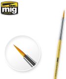 AMMO by Mig Jimenez Hobbypenseel - MIG 8613 1 Syntetic Round Brush Penseel
